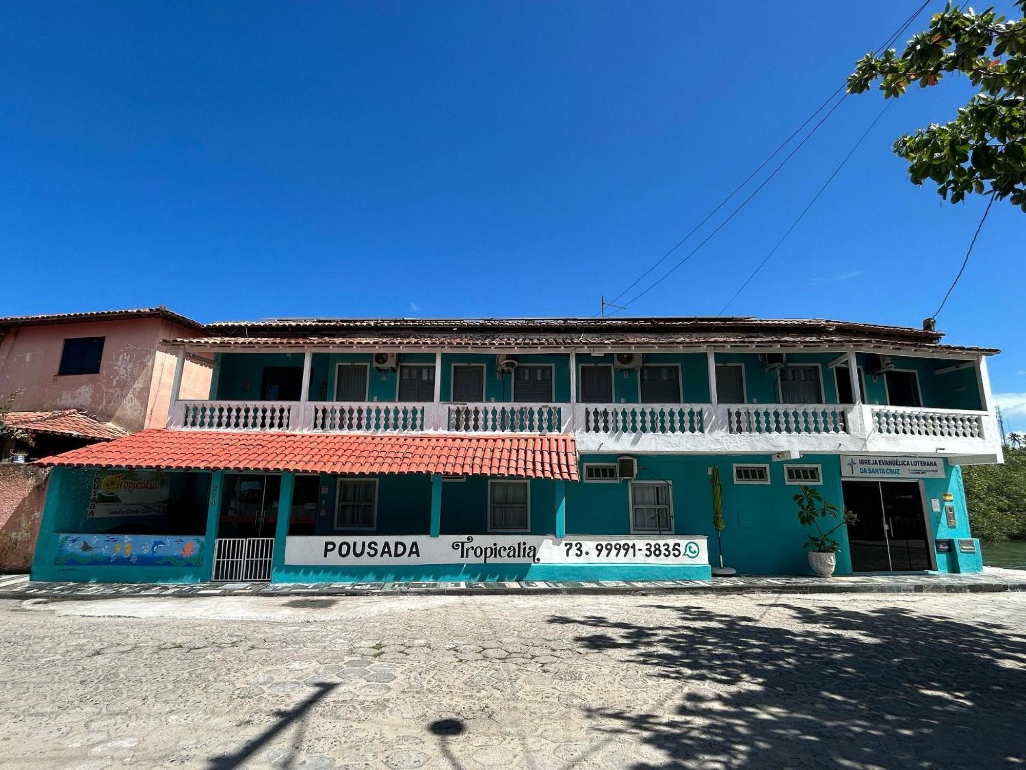 Pousada Tropicalia Tranquilidade A Beira Mar Санта-Крус-Кабралия Экстерьер фото
